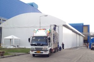 เต็นท์โกดัง เต็นท์คลังสินค้า อกาเต็นท์ผ้าใบ