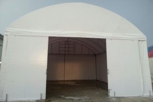 เต็นท์โกดัง เต็นท์คลังสินค้า อกาเต็นท์ผ้าใบ