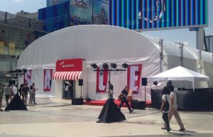 เต็นท์ผ้าใบติดแอร์ให้เช่า อกาเต็นท์ผ้าใบ