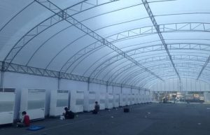 เต็นท์ผ้าใบติดแอร์ขนาดใหญ่ให้เช่า อกาเต็นท์ผ้าใบ