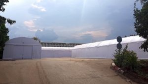 เต็นท์โกดัง เต็นท์คลังสินค้า อกาเต็นท์ผ้าใบ