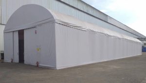 เต็นท์โกดัง เต็นท์คลังสินค้า อกาเต็นท์ผ้าใบ