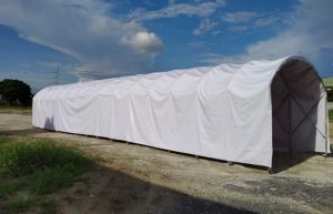 เต็นท์อุโมงค์ เต็นท์ยืดหดได้ อกาเต็นท์ผ้าใบ