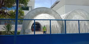 เต็นท์อุโมงค์ เต็นท์ยืดหดได้ อกาเต็นท์ผ้าใบ