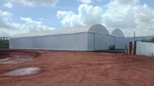 เต็นท์โกดัง เต็นท์คลังสินค้า อกาเต็นท์ผ้าใบ