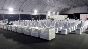 เต็นท์ผ้าใบทรงโค้ง เต็นท์ผ้าใบขนาดใหญ่ อกาเต็นท์ผ้าใบ