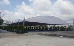 เต็นท์ผ้าใบทรงโค้ง เต็นท์ผ้าใบขนาดใหญ่ อกาเต็นท์ผ้าใบ