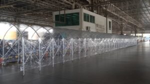 เต็นท์อุโมงค์ เต็นท์ยืดหดได้ อกาเต็นท์ผ้าใบ