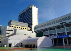 เต็นท์ผ้าใบติดแอร์ให้เช่า อกาเต็นท์ผ้าใบ